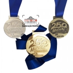 Medalhas Tempo de Empresa - Medalha em metal alto e baixo relevo banhos dourado, niquel e bronze. Medalhas personalizadas para campanha promocional tempo de empresa. Fbrica de medalhas especiais sob encomenda e com seu logo.