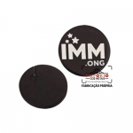 Pin Logo Personalizado - Pin em metal com banho preto e logo em baixo relevo esmaltado. Fbrica de pins promocionais. Broches para divulgao da sua marca. Peas personalizadas e sob encomenda.