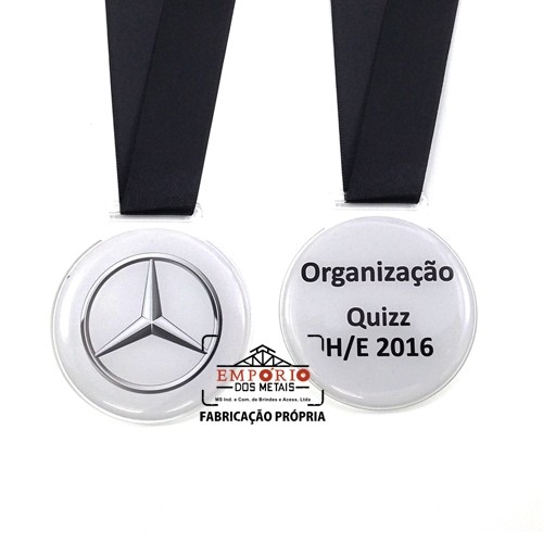 Medalha Acrlico com Adesivo
