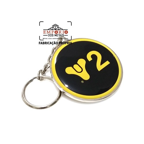 Chaveiro Adesivado em Metal