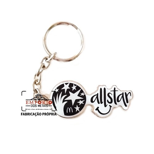 Chaveiros Personalizados com Adesivo