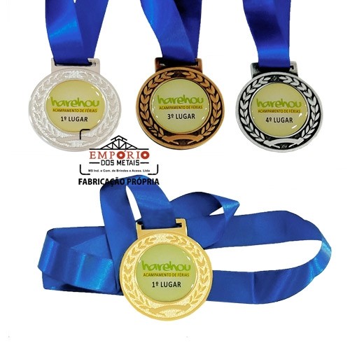 Medalhas Modelo de Linha