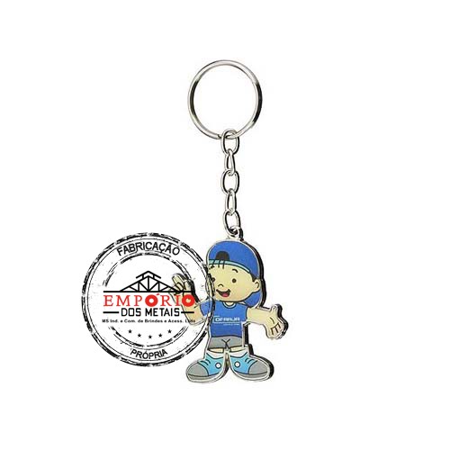 Chaveiro Adesivado Resinado