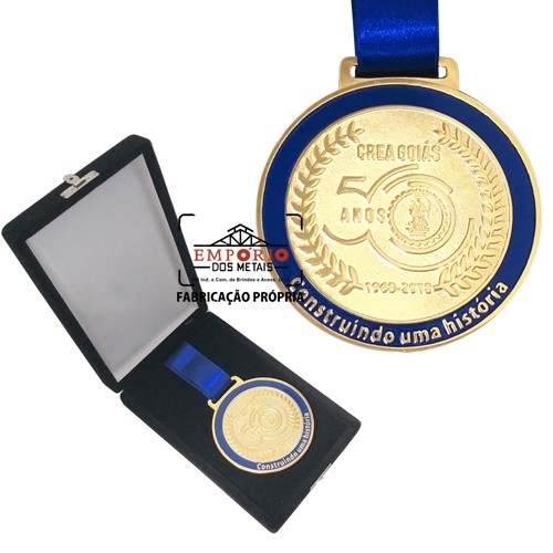 Medalhas com estojo