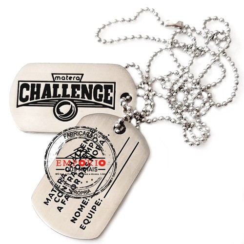 Dog Tag em Metal