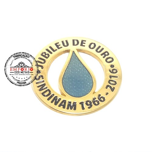 Pin Jubileu de Ouro