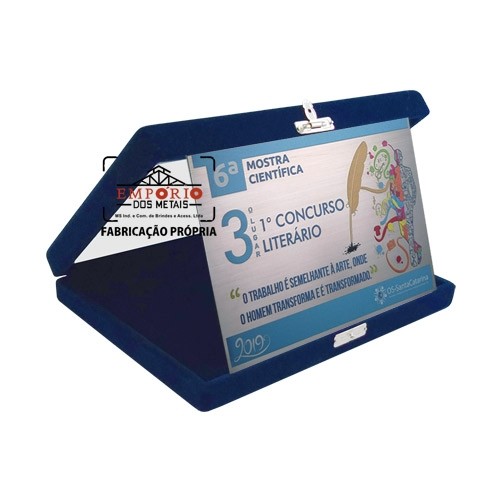 Placa Premiao em Concurso