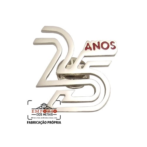 Pin Promocional 25 anos