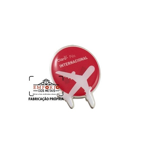 Pin Promocional com Adesivo