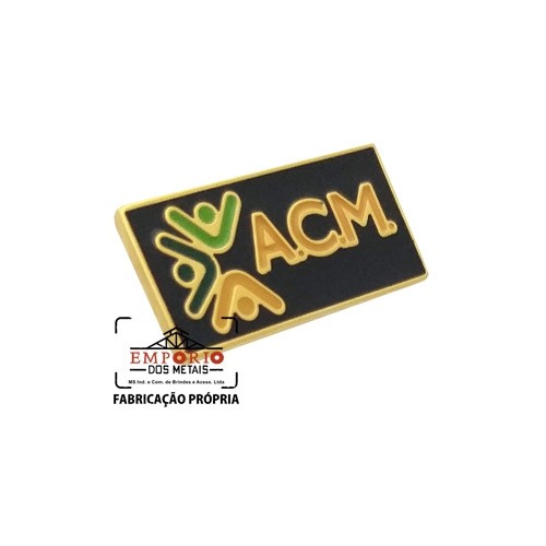 Pin Logo em Relevo