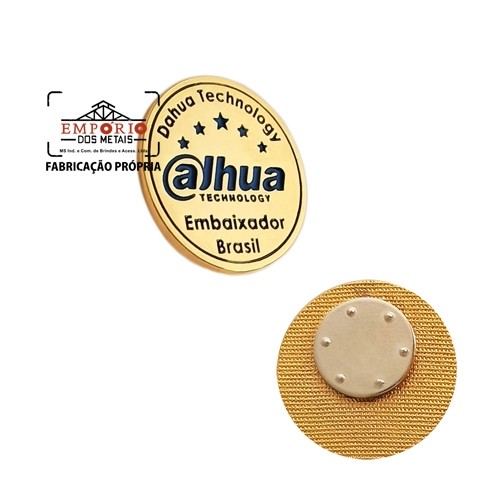 Pin Campanha Promocional
