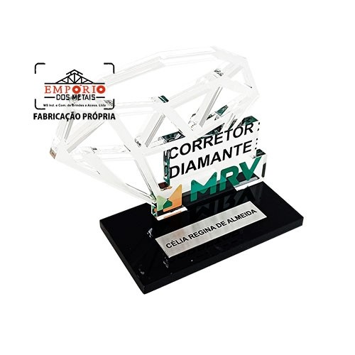 Trofu Corretor Diamante