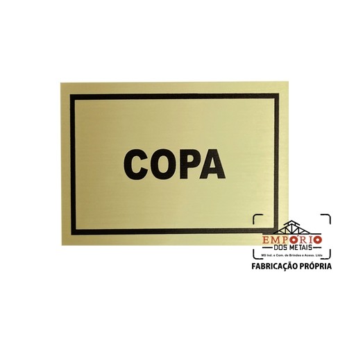 Placa para Porta