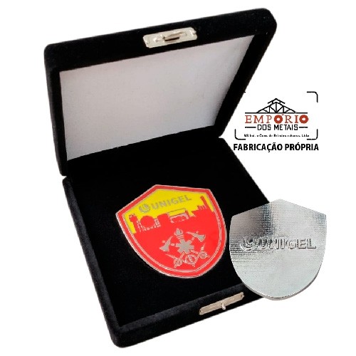 MEDALHA FRENTE E VERSO NIQUELADO