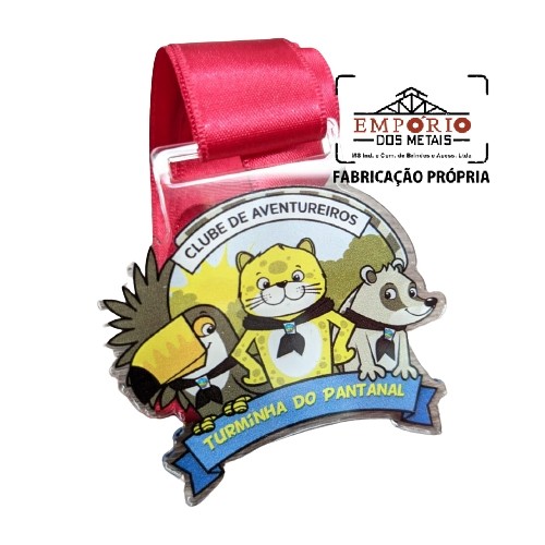 MEDALHA EM ACRLICO