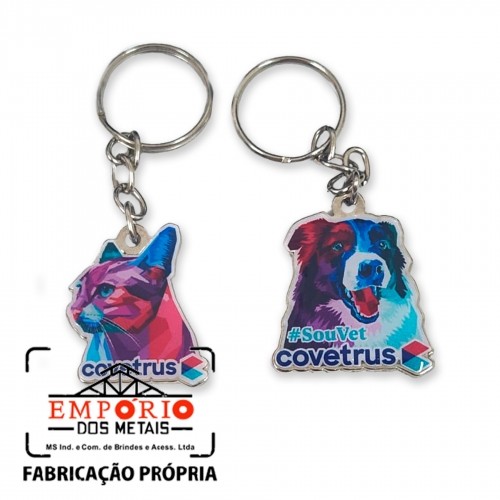 CHAVEIRO ADESIVADO RESINADO