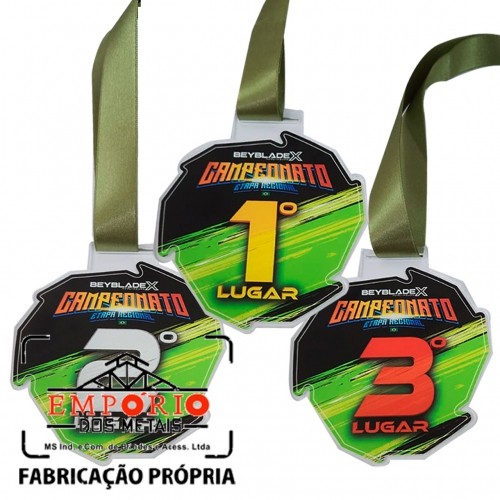 MEDALHAS EM ACRLICO