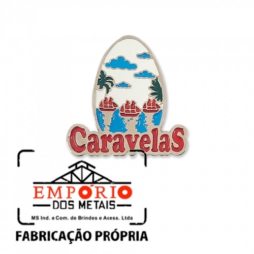 PIN LOGOMARCA EM RELEVO