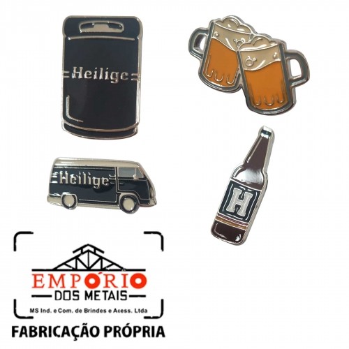PINS EM RELEVO COLEO