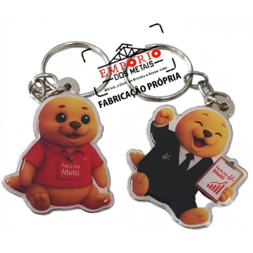 CHAVEIRO PERSONALIZADO COM ADESIVO