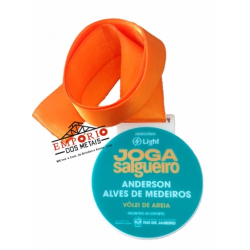 Medalha em Acr�lico Personalizada