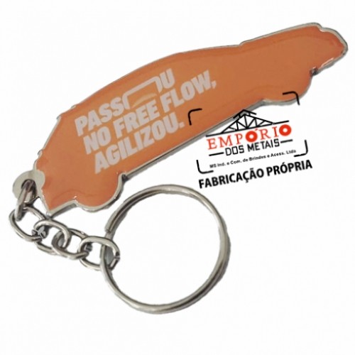 CHAVEIRO PERSONALIZADO COM ADESIVO