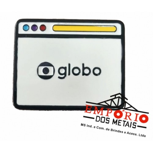PIN LOGOMARCA EM RELEVO