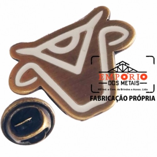 PIN BRONZE RELEVO