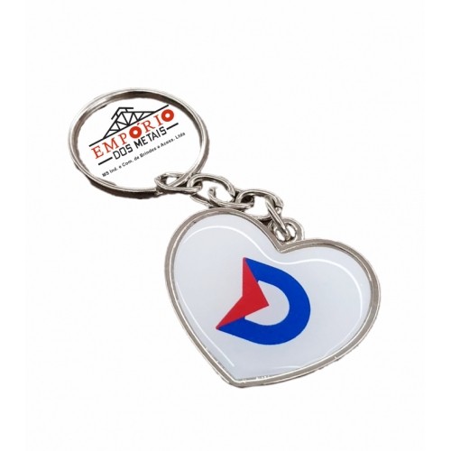CHAVEIRO PERSONALIZADO COM ADESIVO RESINADO