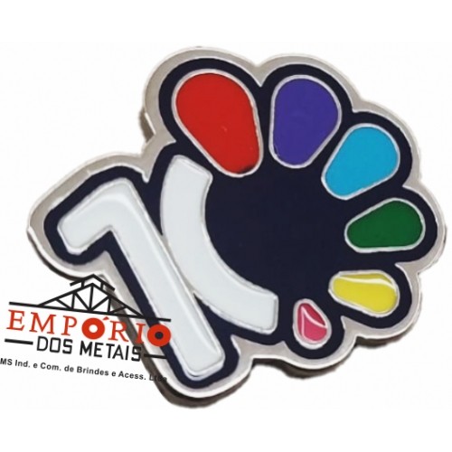 PIN EM RELEVO