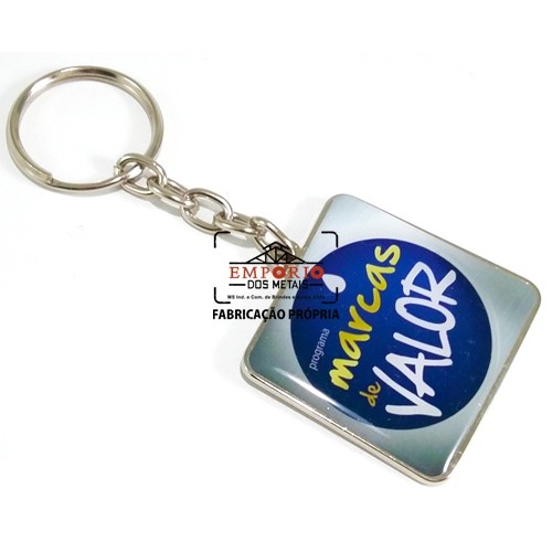Chaveiro adesivado
