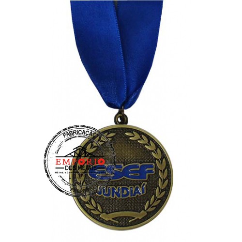 Medalha em relevo