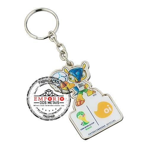 Chaveiro Adesivado Resinado