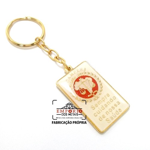 Chaveiro dourado