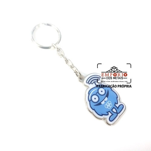 Chaveiros adesivados