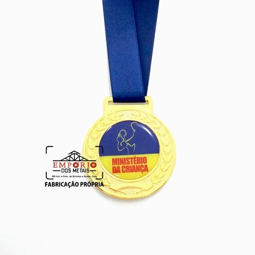 Medalha para campanha promocional