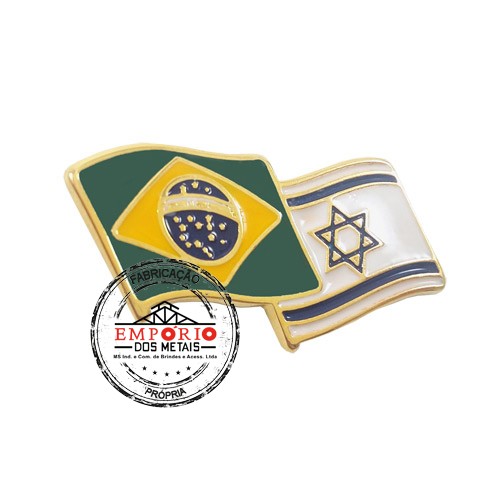 Pin Brasil x Israel