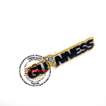 Pin com logo em adesivo - Pin com logo em adesivo. Pin em metal com etiqueta resinada. Pins personalizados. Pins dourados com adesivo e resina. Pins personalizados.