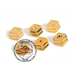 Pin Campanha de Reconhecimento - Pin Campanha de Reconhecimento. Pin personalizado. Pin em metal no relevo. Pin dourado. Pin promocional. Peas promocionais com strass.