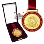 Medalhas com Estojo - Medalhas personalizadas. Medalha com banho dourado. Medalha personalizada. Medalha Honra ao Mrito. Medalha promocional.