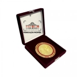 Medalha Relevo com Estojo - Medalha relevo com estojo. Medalha personalizada no relevo. Medalha 50 anos. Medalhas promocional tempo de casa.