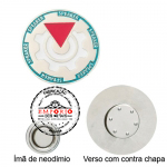 Pin Imantado - Pin imantado. Broche magntico. Pin em metal no relevo. Pin niquelado com cor esmlatada. Pin promocional. Pin personalizado. Pins com fixao de m de neodmio. Fbrica de pins magnticos.