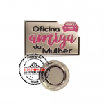 Pin Imantado - Pin em relevo niquelado com cor esmaltada e fixao com m de neodmio. Pins personalizados. Fabricamos sob encomeda e pins para brinde. Broche de metal para campanha promocional.