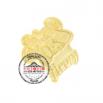 Pin Reconhecimento Top Gold - Pin em metal no relevo com banho dourado. Pin para premiao de reconhecimento. Pins personalizados para campanhas promocionais. Pin multinvel. Marketing multinvel.