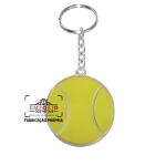 Chaveiro Modelo Bola - Chaveiro em metal no relevo com banho niquelado e cor esmaltada, modelo chapado, com corrente e argola comum. Fbrica de chaveiros personalizados para brindes. Chaveiro promocional para eventos. Peas com sofisticao e qualidade, sob encomenda.