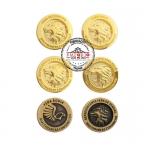 Pins de Reconhecimento - Pins em metal no relevo com banho dourado e bronze. Fbrica de pins multinvel para campanhas de reconhecimento. Broche multinvel. pins personalizados para eventos promocionais.
