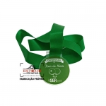 Medalha para Campeonato - Medalha em acrlico cristal com corte a laser e impresso digital U.V. Fbrica de medalhas personalizadas para campeonatos, eventos promocionais e jogos. Peas sob encomenda com sua arte.