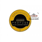 Pin Especialista - Pin em metal no relevo com banho bronze e cor esmaltada. Fbrica de pins de lapela para eventos. Pins personalizados para campanha promocional. Pin multinvel. Marketing multinvel. Broche promocional.