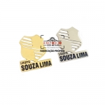 Pin Baixo Relevo com Vazado - Pin em metal no relevo com banhos dourado e niquel e partes vazadas. Pins para premiaes de reconhecimento e evento especial. Fbrica de broches de relevo para campanhas promocionais. Pin multinvel. Marketing multinvel.