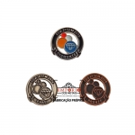 Pins de Reconhecimento - Pins em metal no relevo com parte vazada e nos banhos nquel, prata velha e cobre. Fbrica de pins de reconhecimento. Broches para campanha promocional. Pins multinvel. Marketing multinvel.